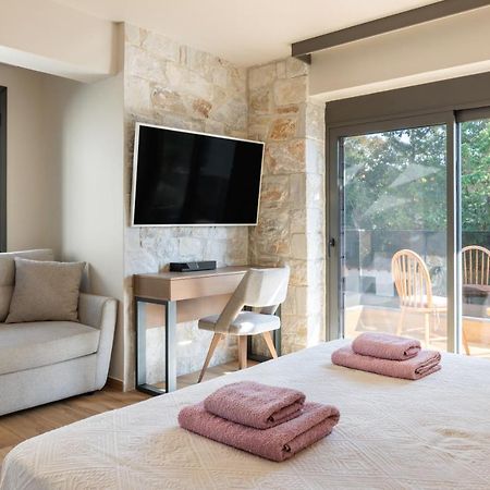 Domenica Diamond Villas - Heated Pool Chaniotis Exterior foto