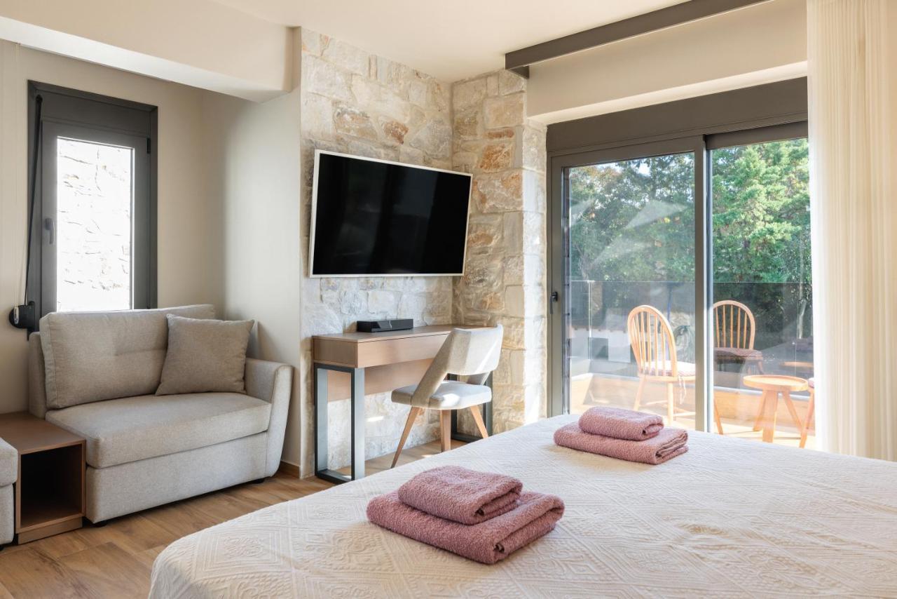 Domenica Diamond Villas - Heated Pool Chaniotis Exterior foto